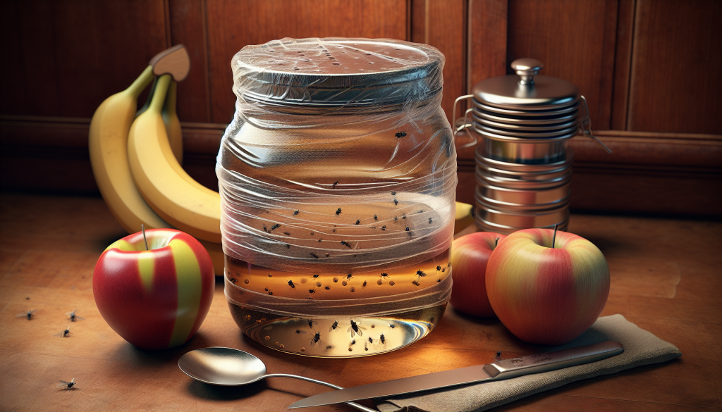 DIY Fruit Fly Trap Guide with Vinegar and Household Items